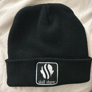 Black beanie - worn once